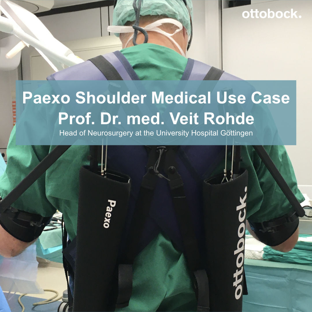 Paexo Shoulder Medical Use Case Interview with Prof. med. Rohde